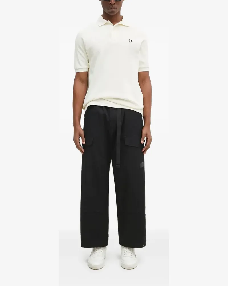 Fred Perry Poloshirt mit Logo - Weiß Weiß