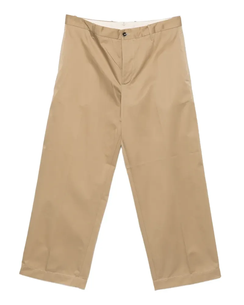 nine:inthe:morning button-fastening trousers - Nude Nude
