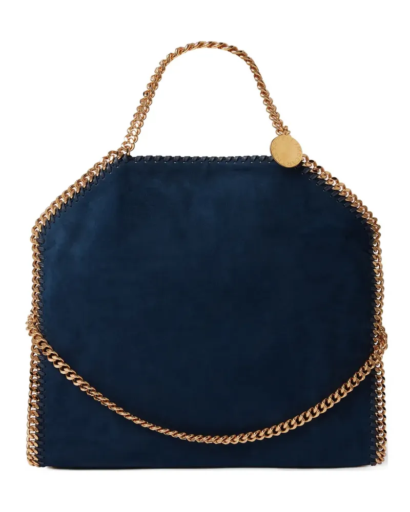 Stella McCartney Falabella Shopper mit Kettenborten - Blau Blau