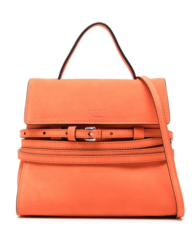 Moschino Tie Me Tote Bag - Orange Orange