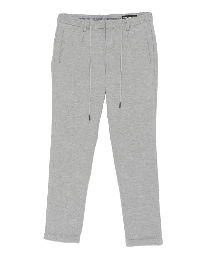 Karl Lagerfeld Jogginghose mit Kordelzug - Grau Grau