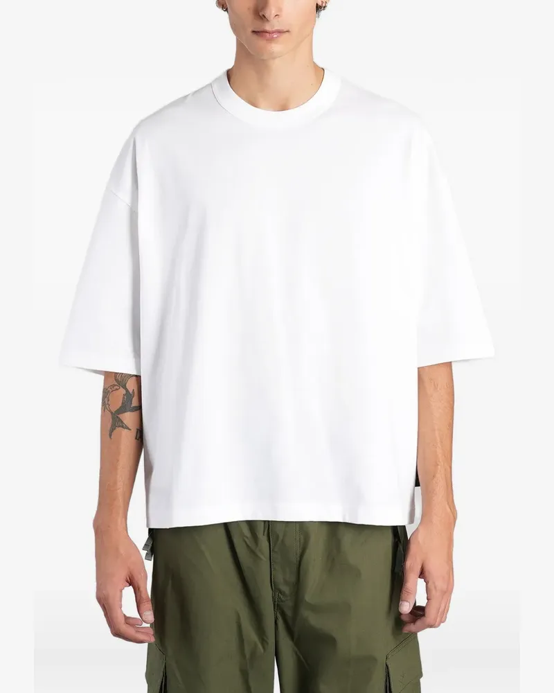 Comme des Garçons logo-tag T-shirt - Weiß Weiß