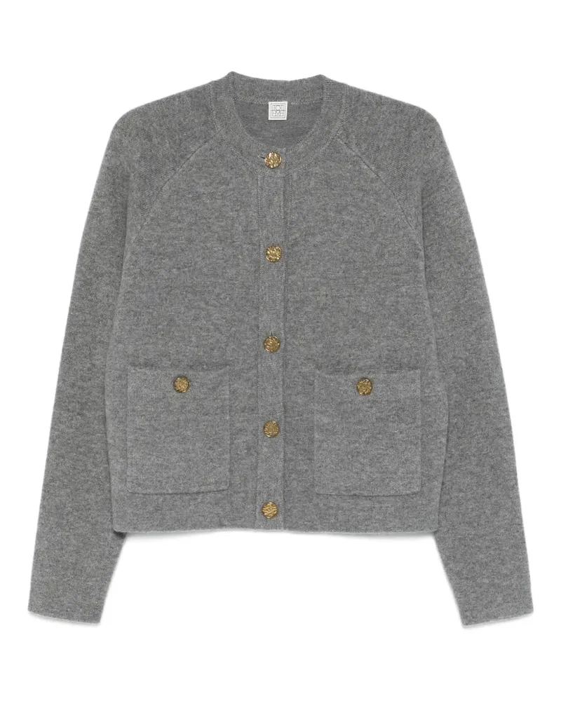 Totême Cardigan aus Kaschmirgemisch - Grau Grau