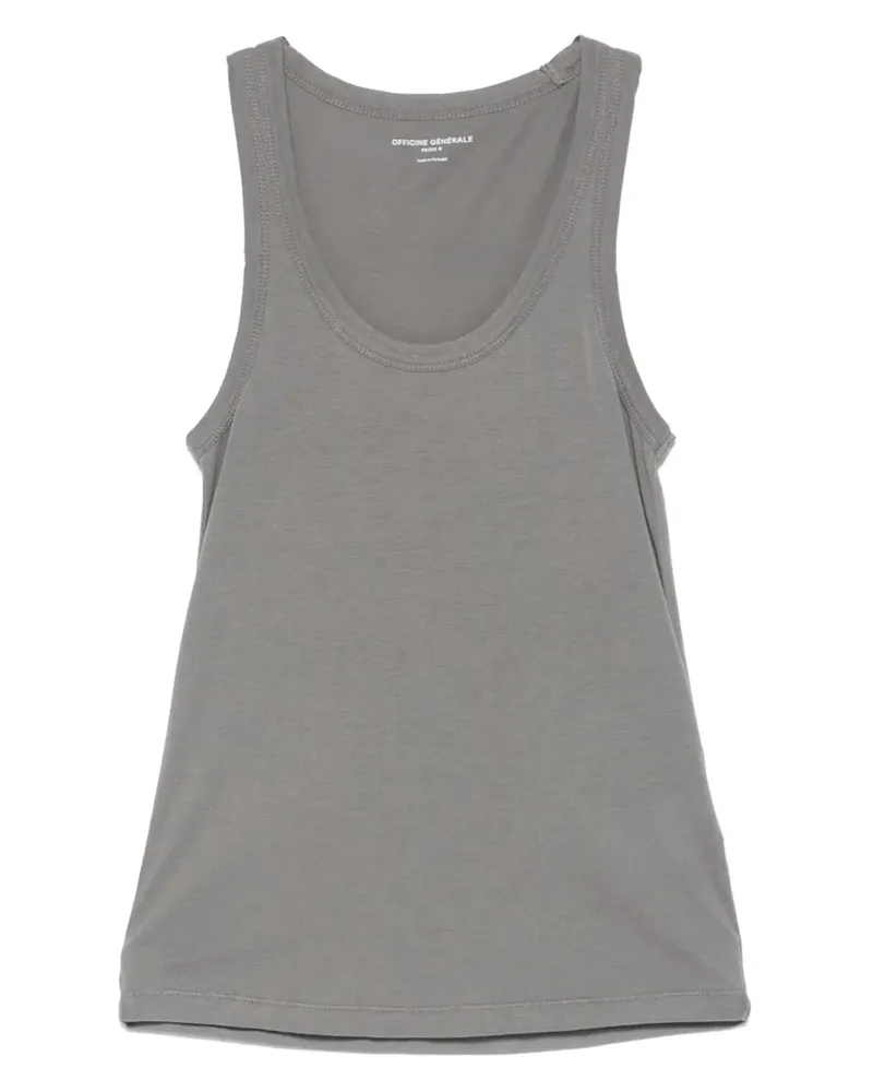 Officine Generale Meliertes Trägershirt - Grau Grau