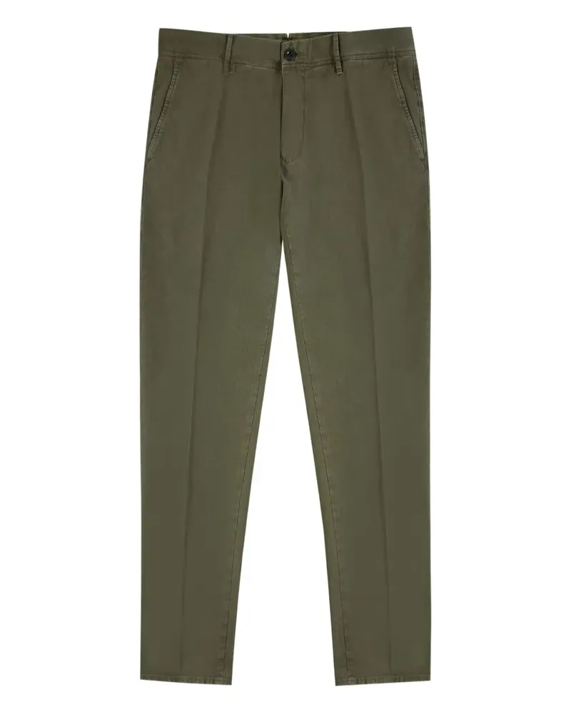 Incotex Klassische Twill-Hose - Grün Grün