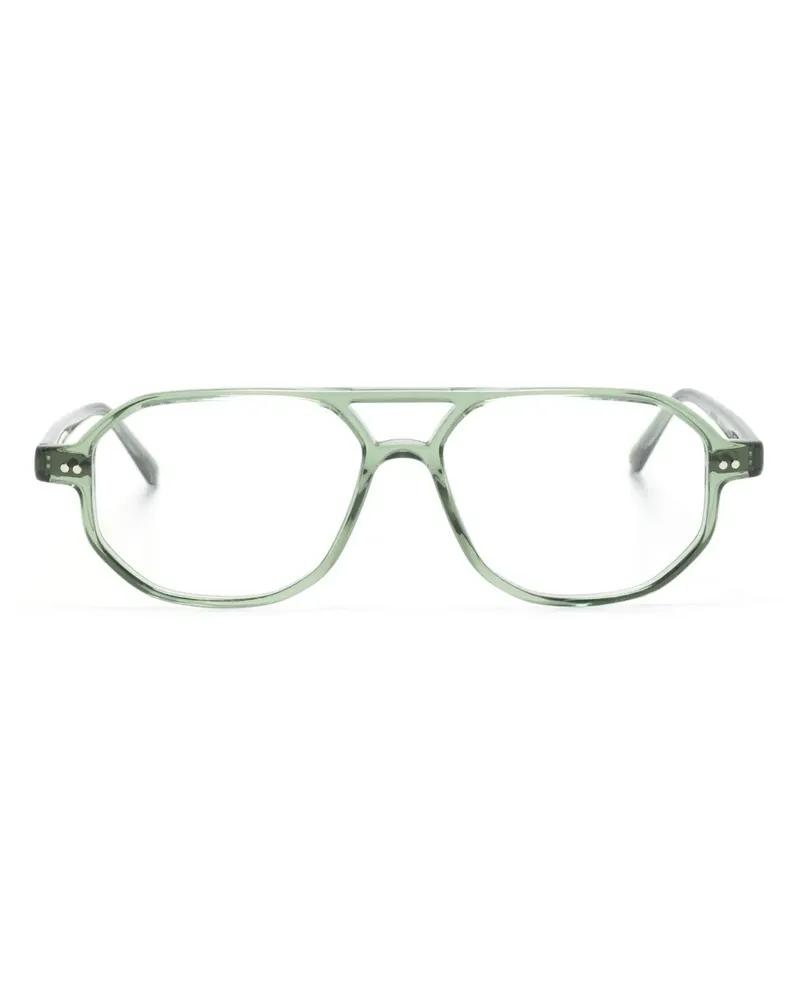 MOSCOT Gazeektal Pilotenbrille - Grün Grün