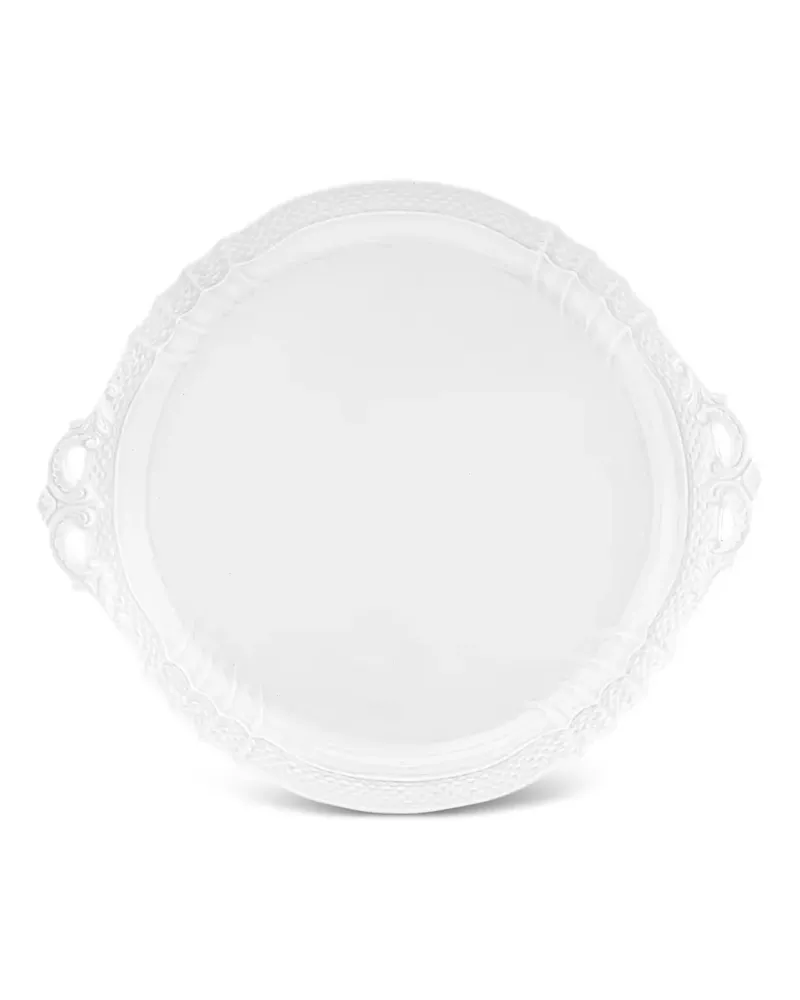 Ginori 1735 Kuchenteller aus Porzellan - Weiß Weiß