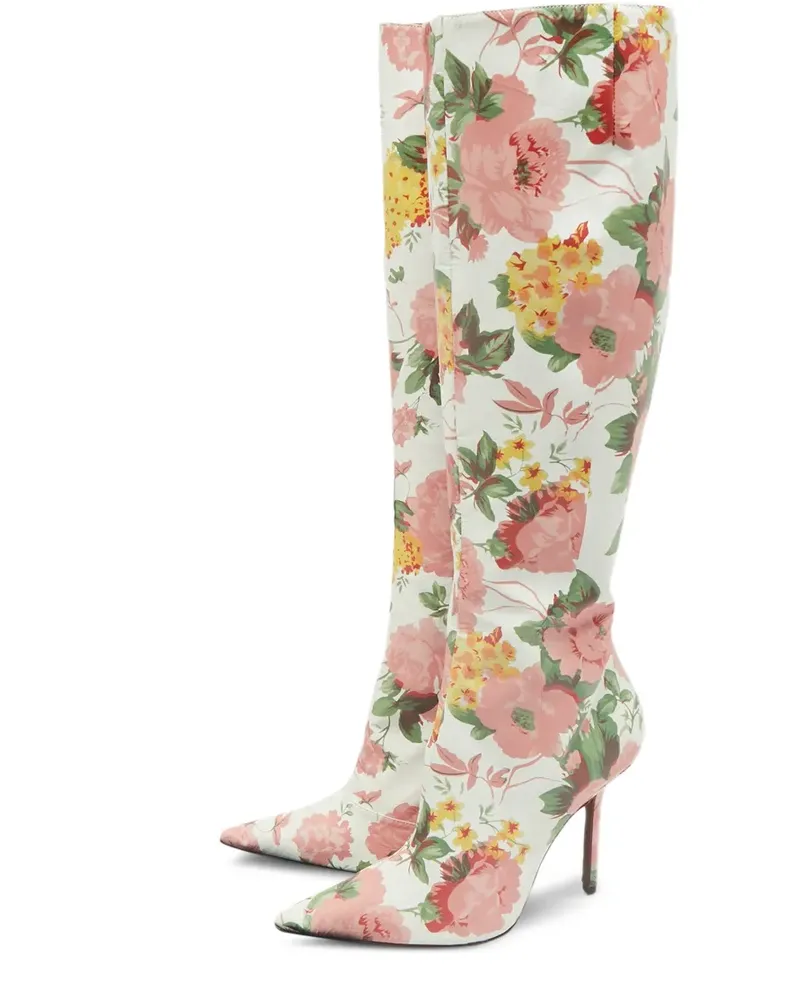 VETEMENTS Kniehohe Stiefel - Weiß Weiß