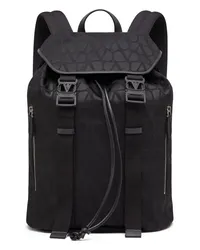 Valentino Garavani Rucksack mit Toile Iconographe-Print Schwarz