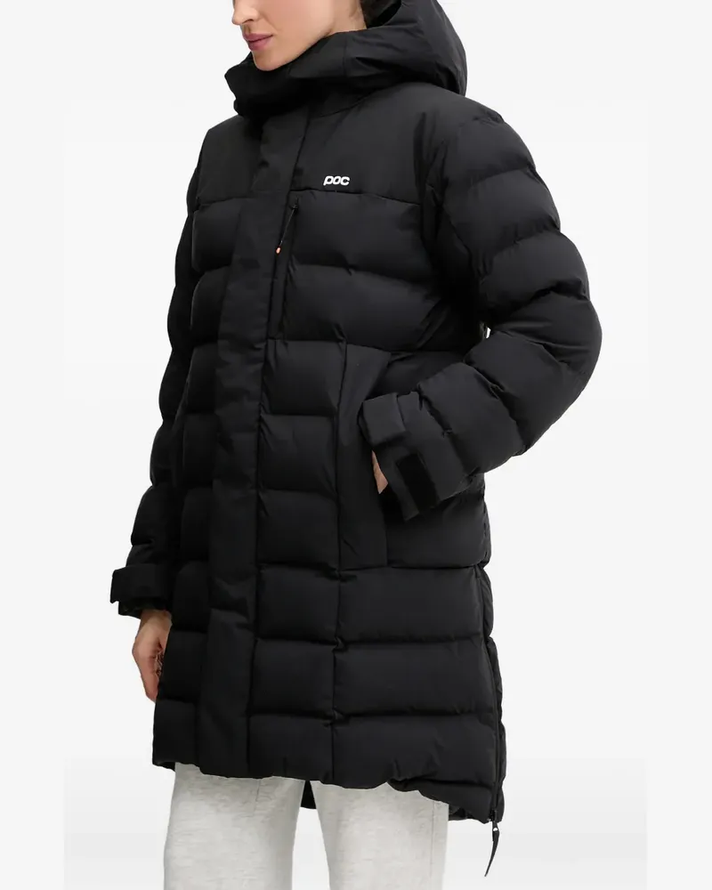 POC Gefütterter Kapuzenmantel - Schwarz Schwarz