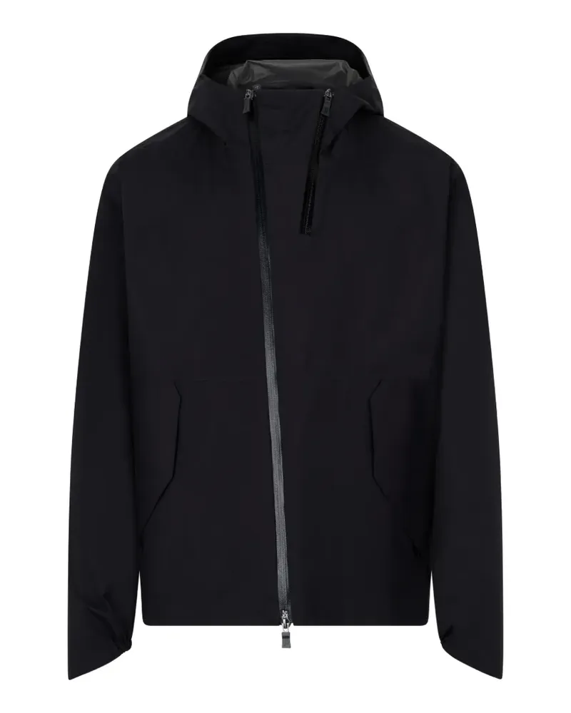 Herno zip-up hooded jacket - Blau Blau