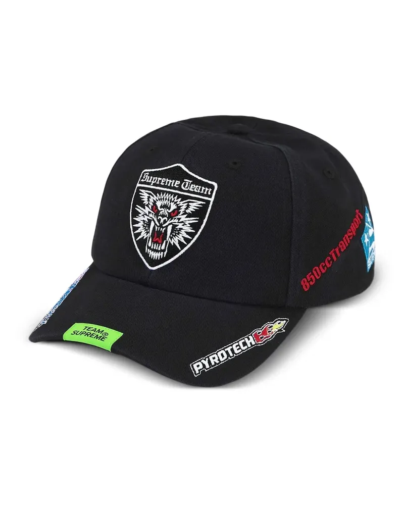 Supreme Being Baseballkappe mit Logo-Patch - Schwarz Schwarz