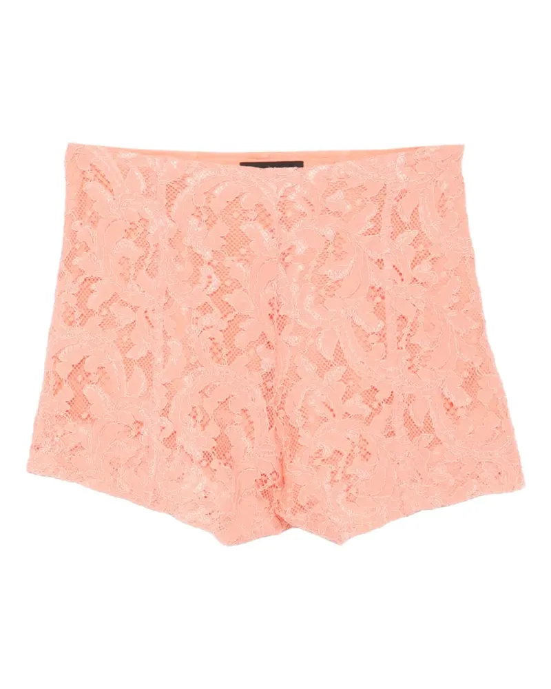 ACTUALEE Shorts mit Spitzenmuster - Rosa Rosa