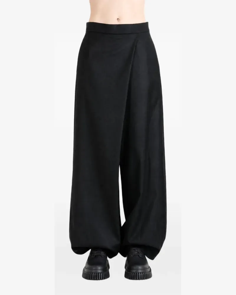 Taiga Takahashi Hose mit elastischen Bündchen - Schwarz Schwarz
