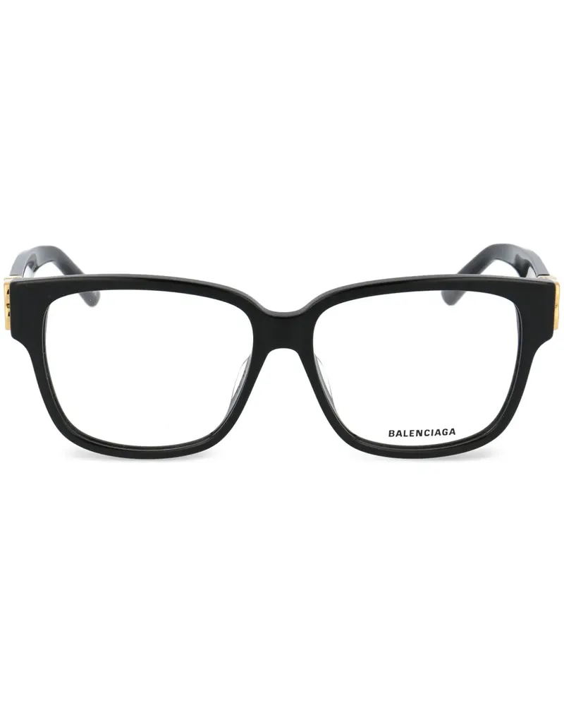 Balenciaga BB' Sonnenbrille - Schwarz Schwarz