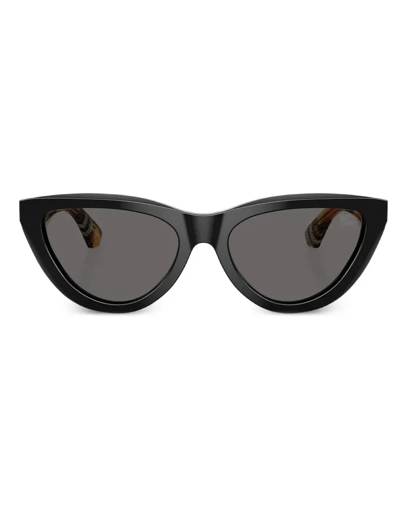 Burberry Cat-Eye-Sonnenbrille - Schwarz Schwarz