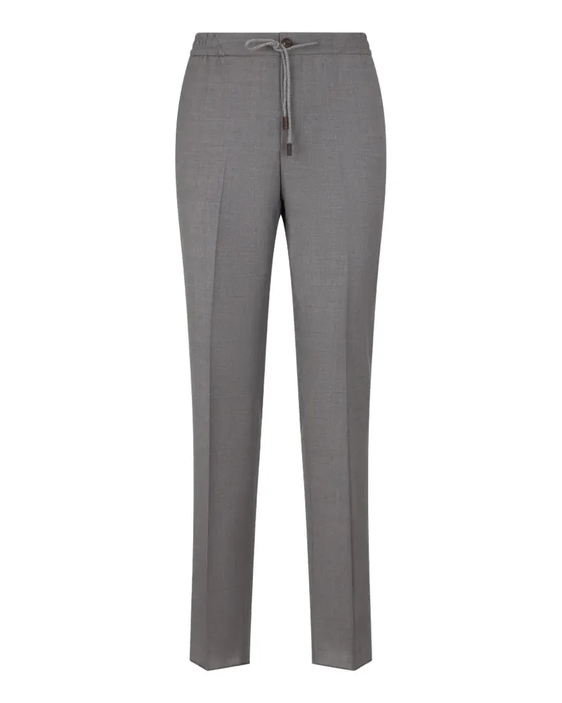 Slowear drawstring trousers - Grau Grau