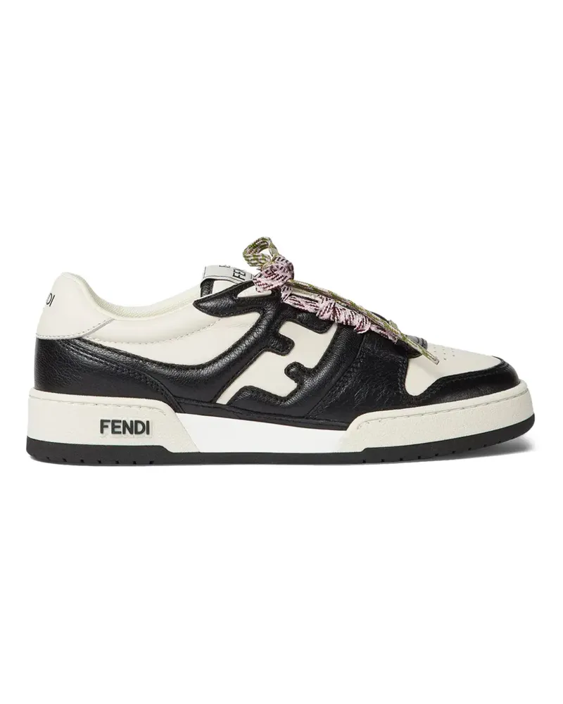 Fendi Match logo-detail sneakers - Schwarz Schwarz