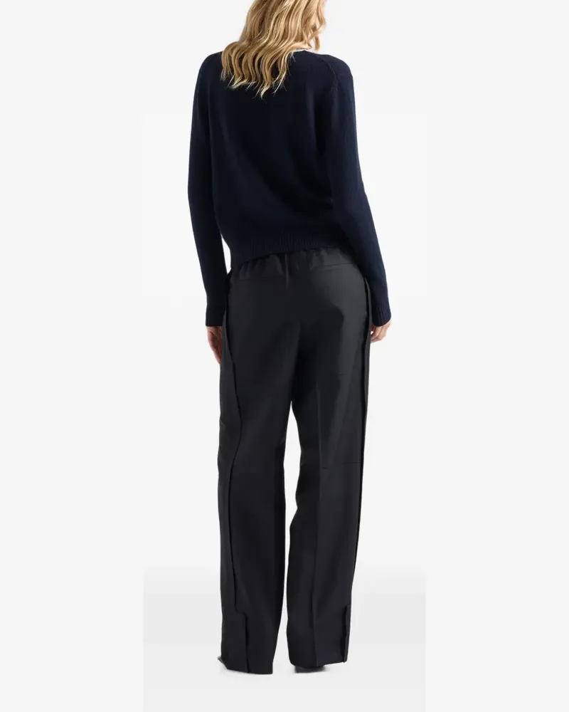 Prada light mohair pants - Schwarz Schwarz