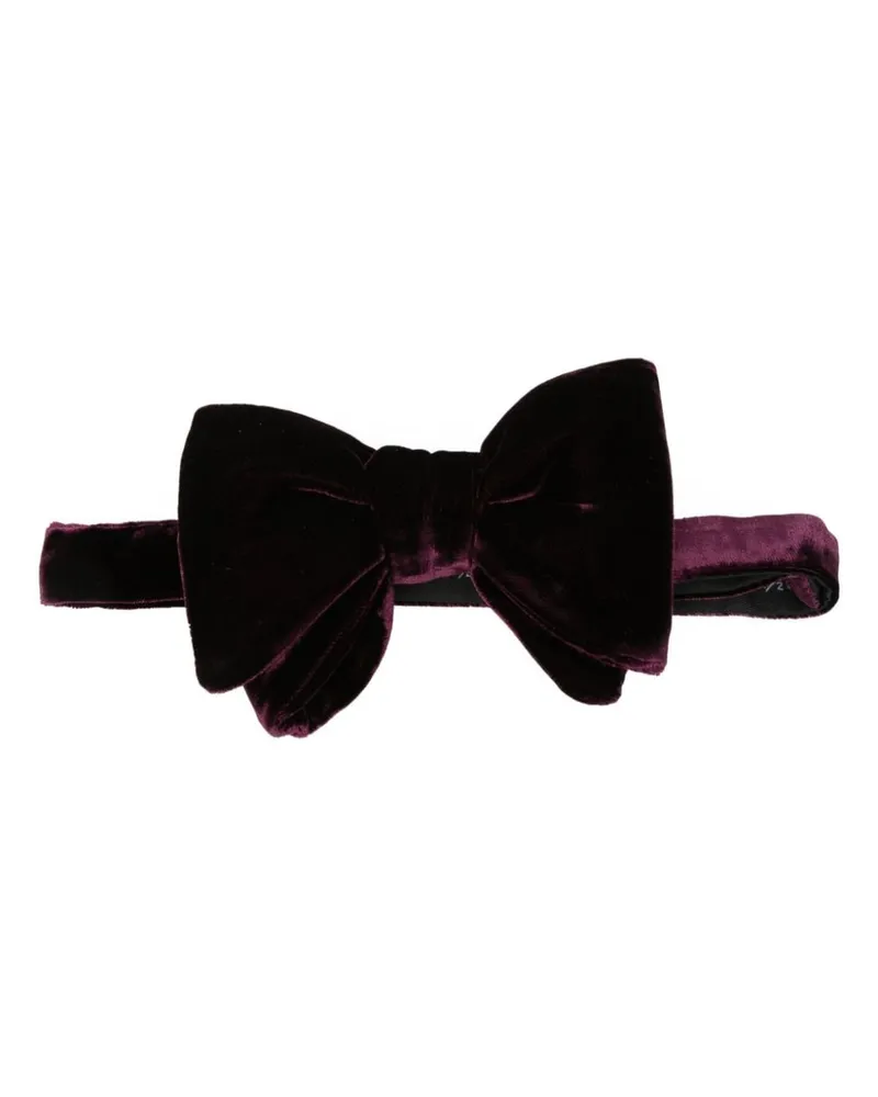 Tom Ford Fliege aus Samt - Violett Violett