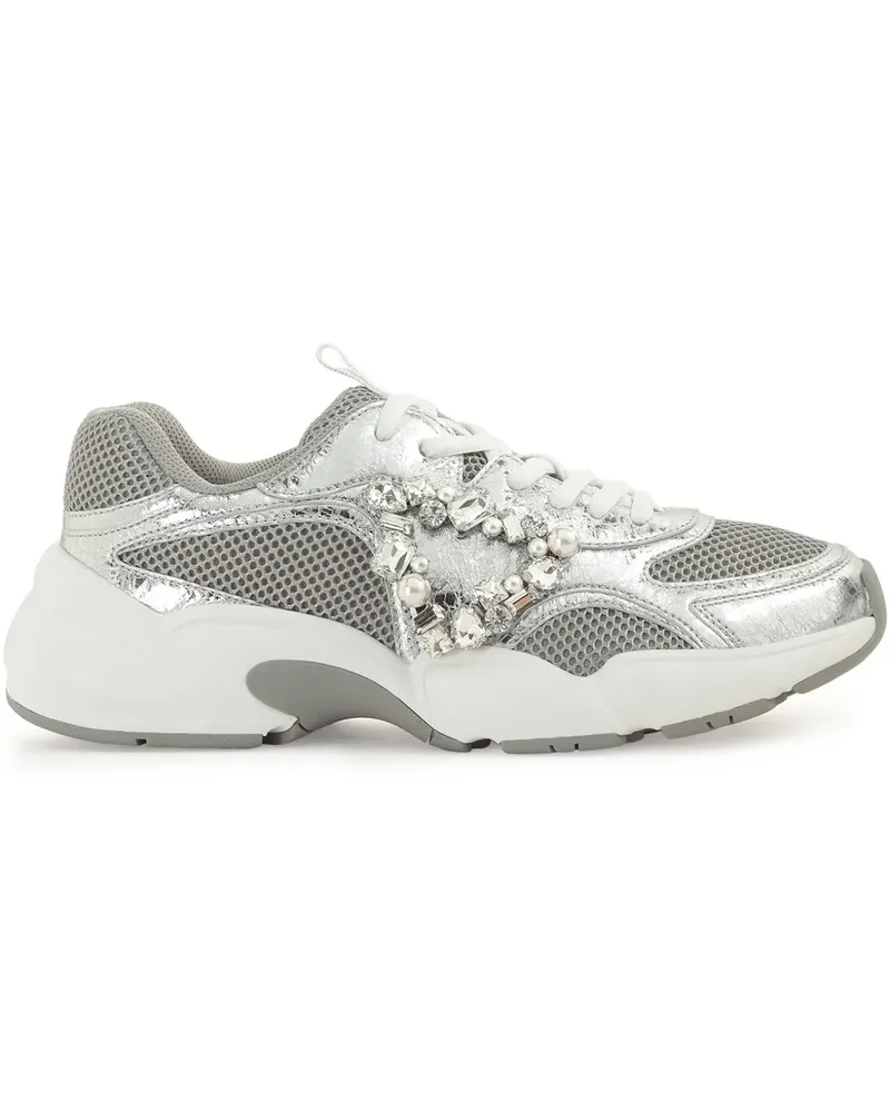 Sergio Rossi Precious Sneakers - Silber Silber