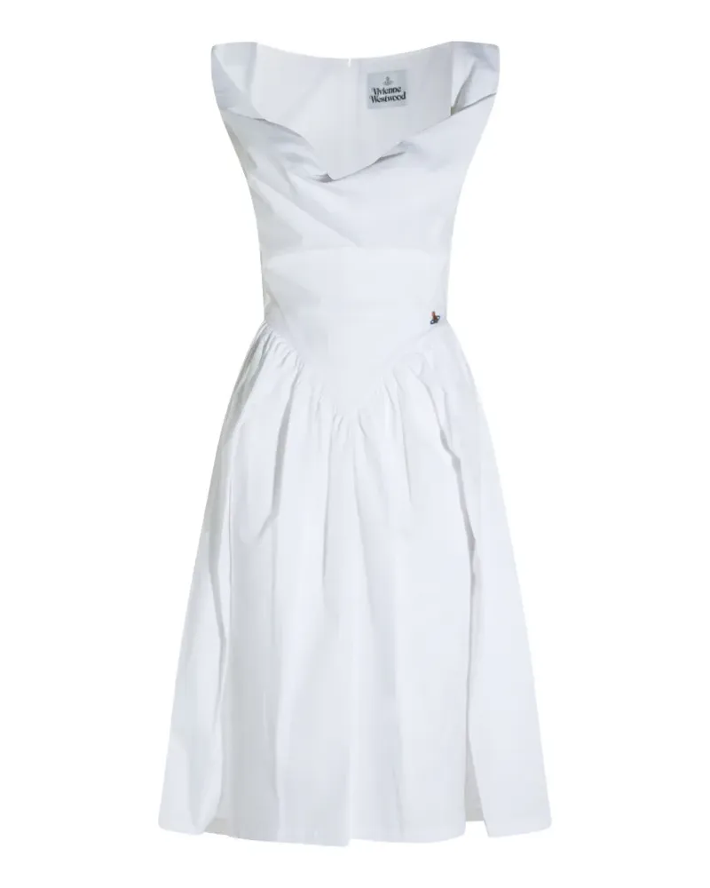 Vivienne Westwood Sunday sleeveless midi dress - Weiß Weiß