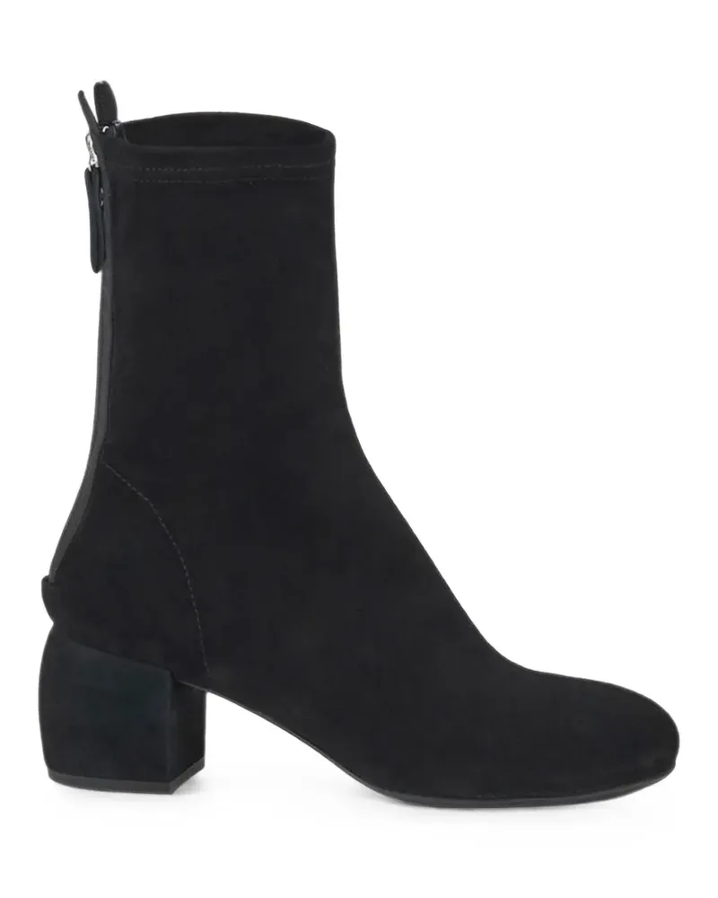 Attilio Giusti Leombruni Tina rear-zip ankle boots - Schwarz Schwarz