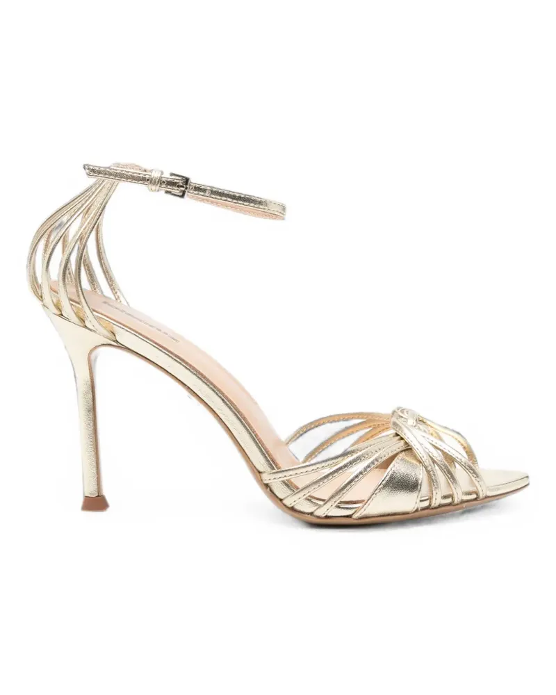 Lola Cruz Heura Riemensandalen - Gold Gold
