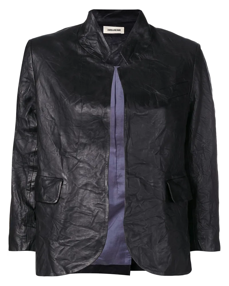 Zadig & Voltaire Jacke in Wickeloptik - Schwarz Schwarz