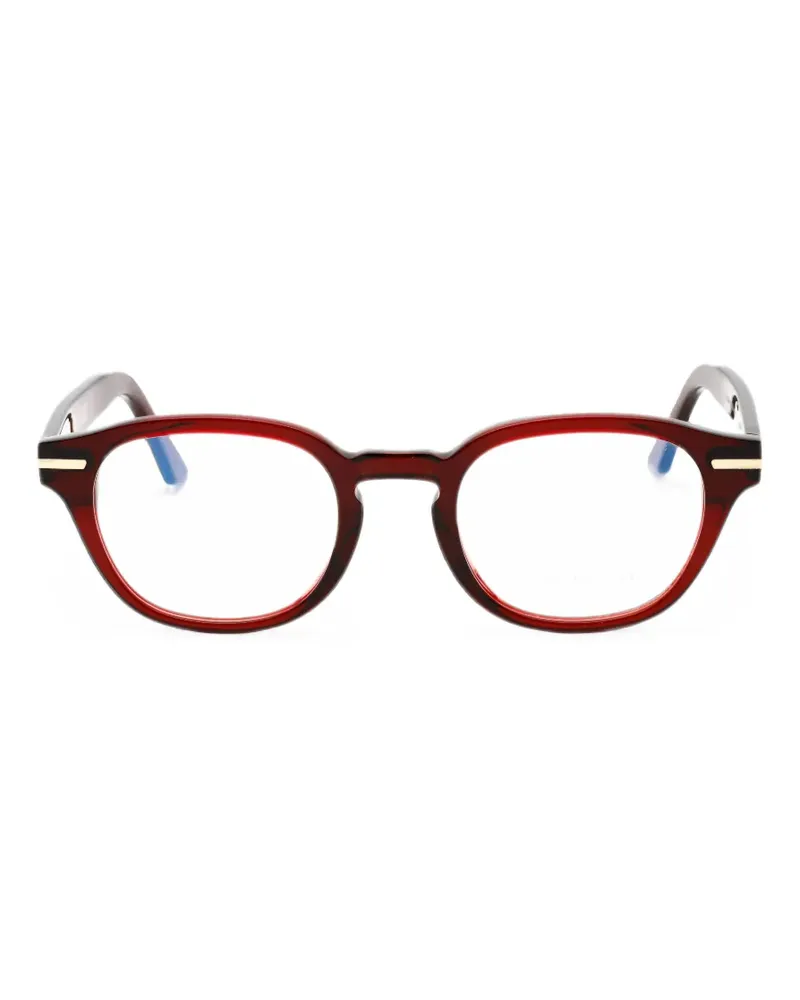 Cutler and Gross CG1356 round-frame glasses - Rot Rot