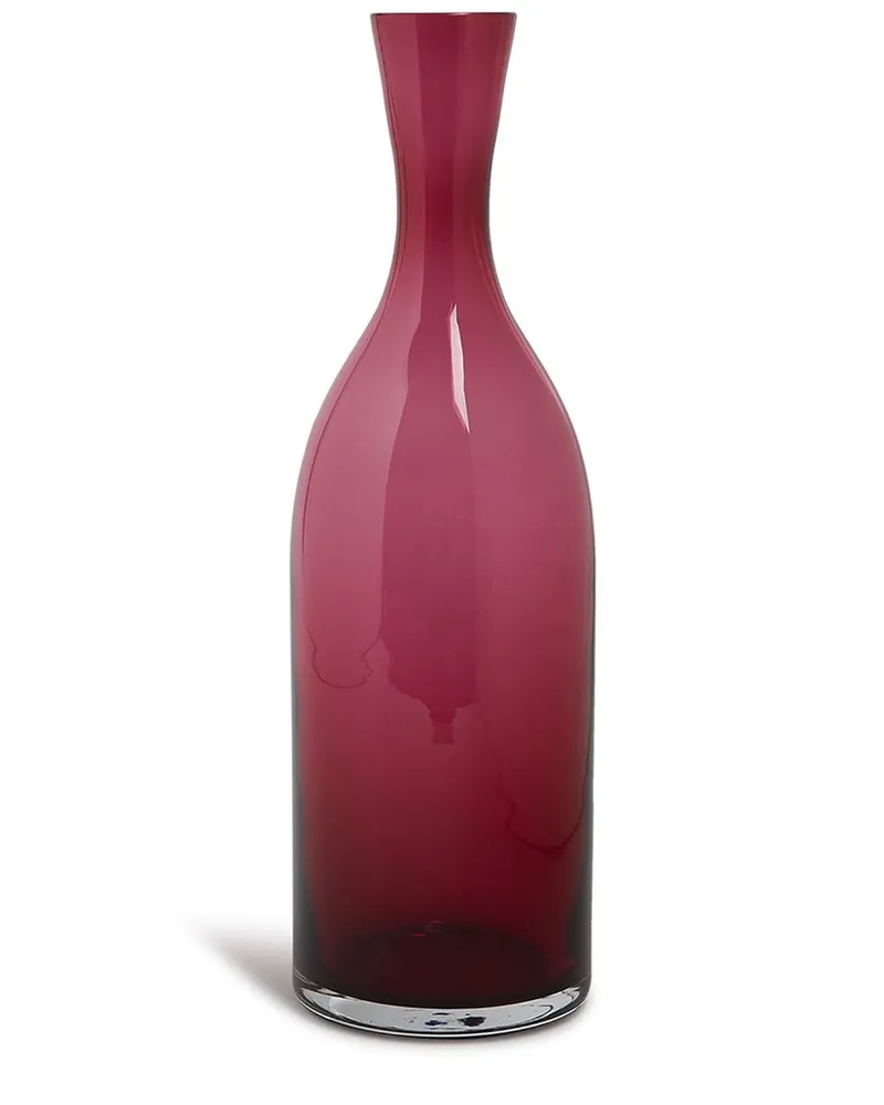 NasonMoretti Morandi Glasflasche Rot