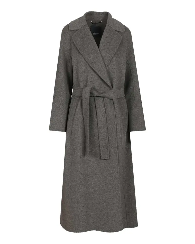 Max Mara Mantel mit Kimono-Ärmeln - Grau Grau