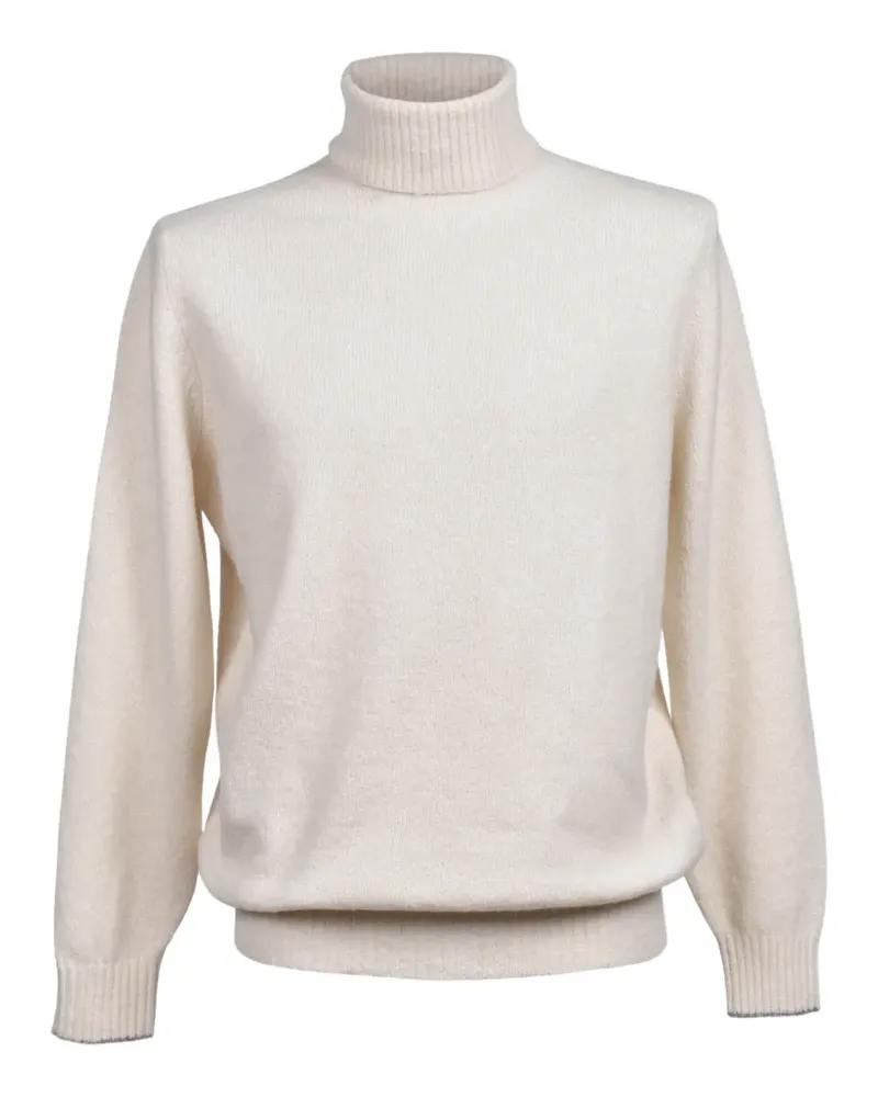 Brunello Cucinelli roll-neck sweater - Nude Nude