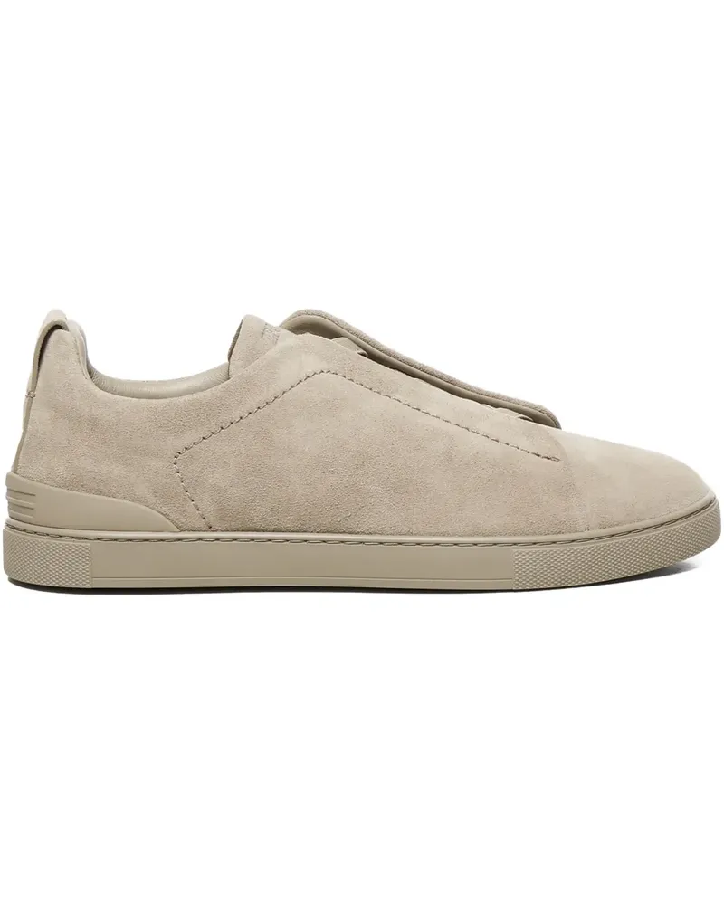 Ermenegildo Zegna Triple Stitch Sneakers - Nude Nude