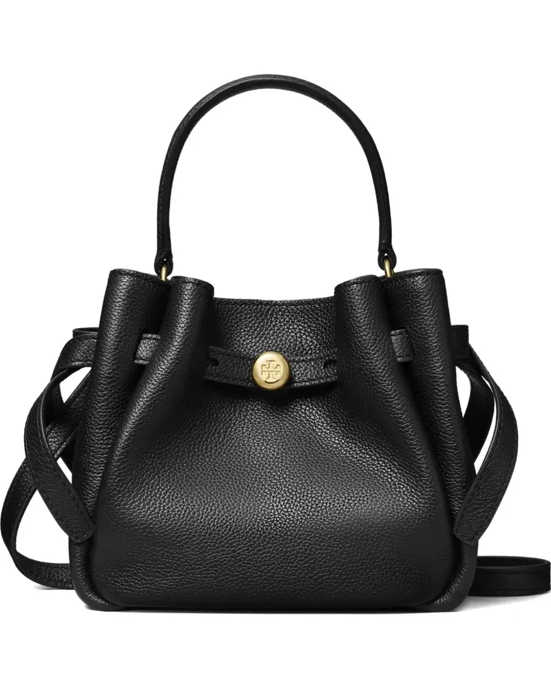 Tory Burch mini Romy bucket bag - Schwarz Schwarz