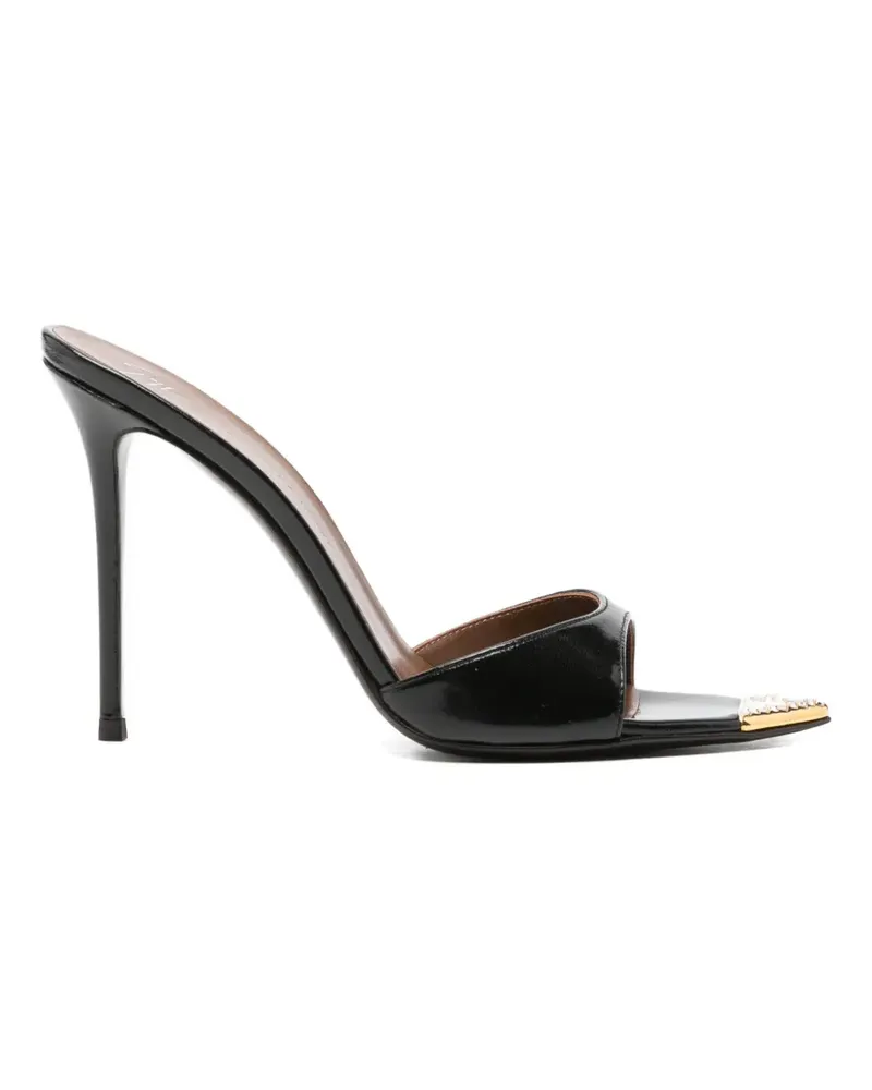 Giuseppe Zanotti crystal-embellished-detail sandals - Schwarz Schwarz