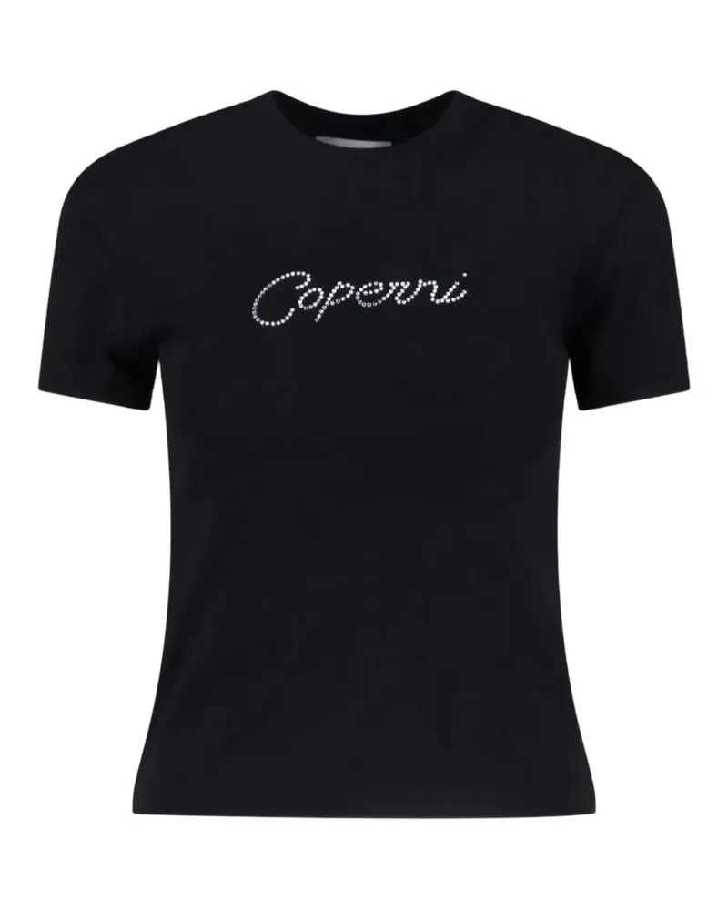 COPERNI Verziertes T-Shirt - Schwarz Schwarz