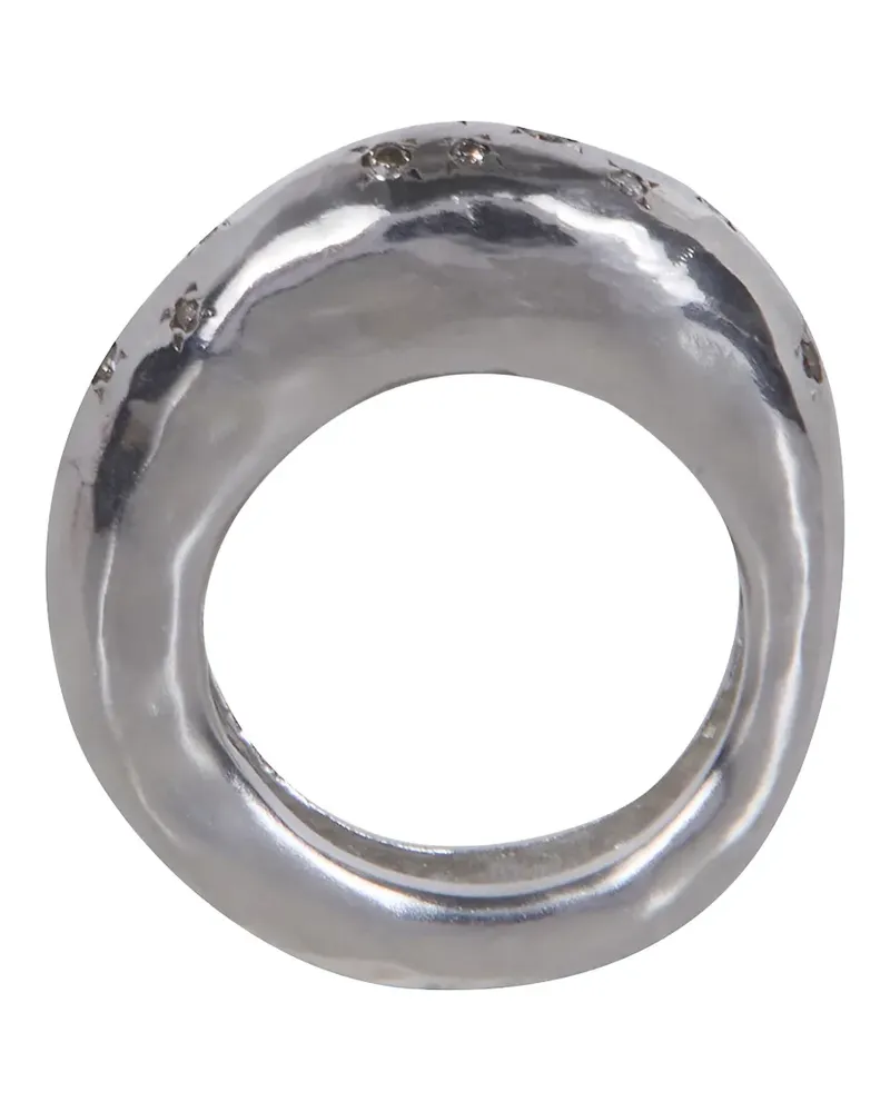 Rosa Maria diamond ring - Silber Silber