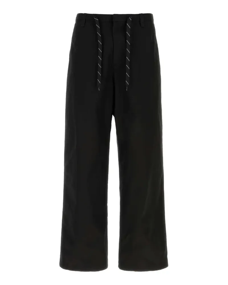 Balenciaga wide-leg drawstring trousers - Schwarz Schwarz