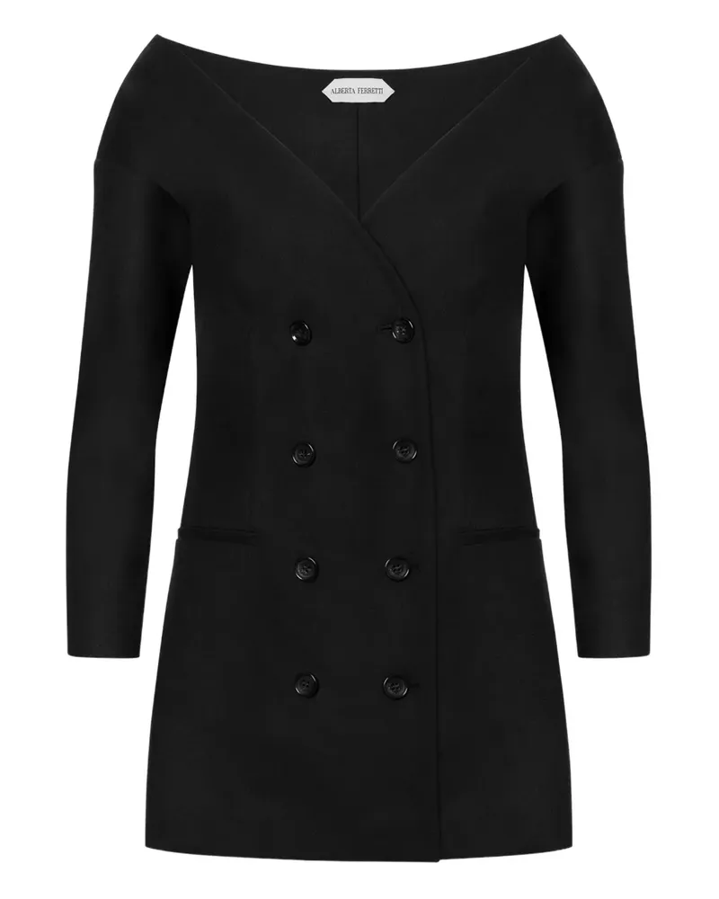 Alberta Ferretti Klassisches Top - Schwarz Schwarz