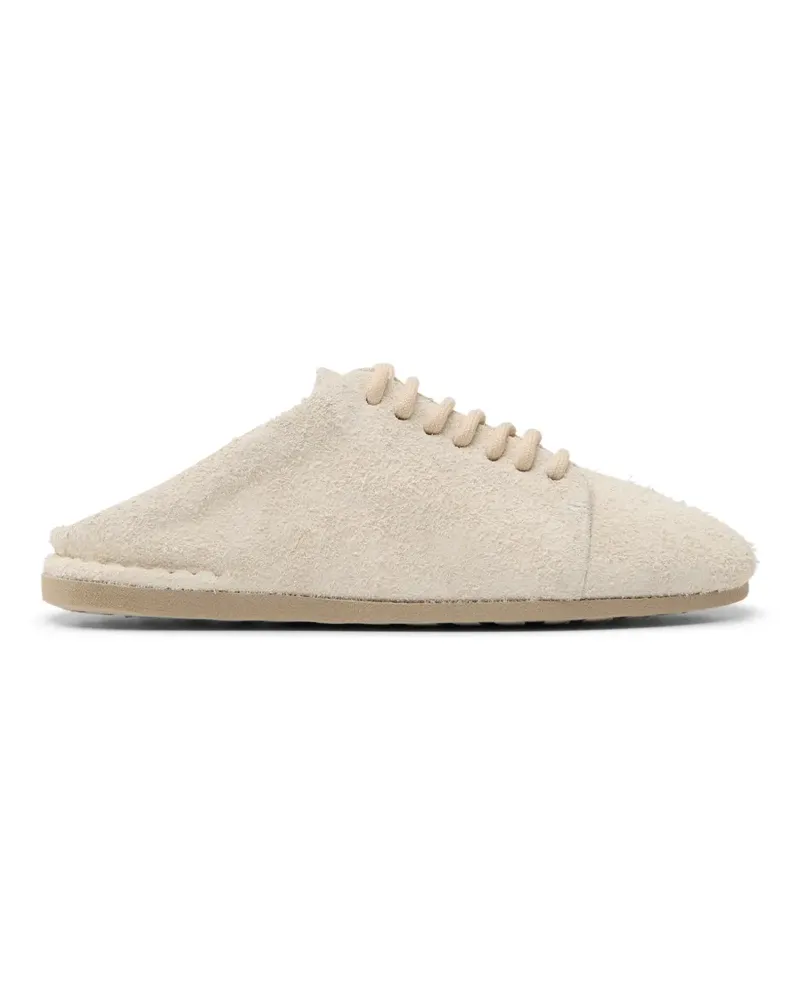 Marsèll Flache Mules mit Schnürung - Nude Nude