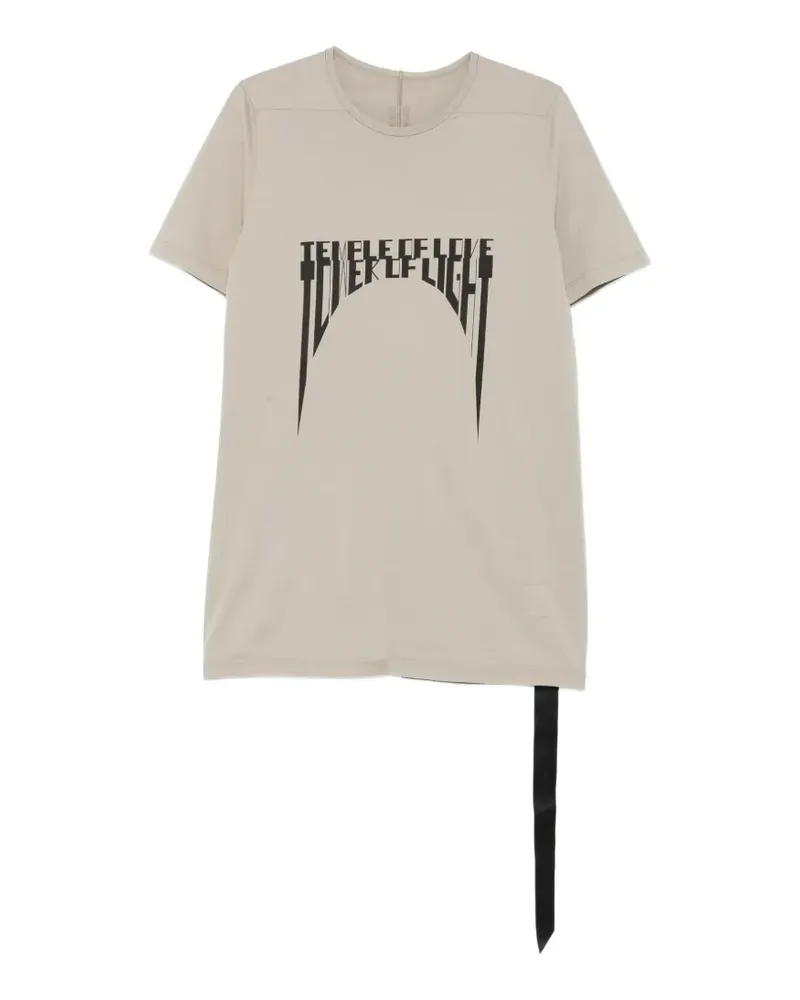 DRKSHDW by Rick Owens T-Shirt mit grafischem Print - Nude Nude