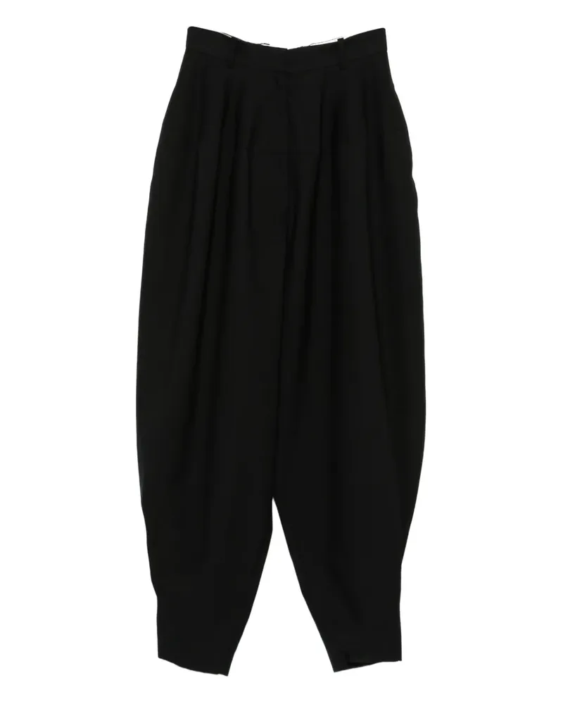Viktor & Rolf Ballonhose mit Falten - Schwarz Schwarz