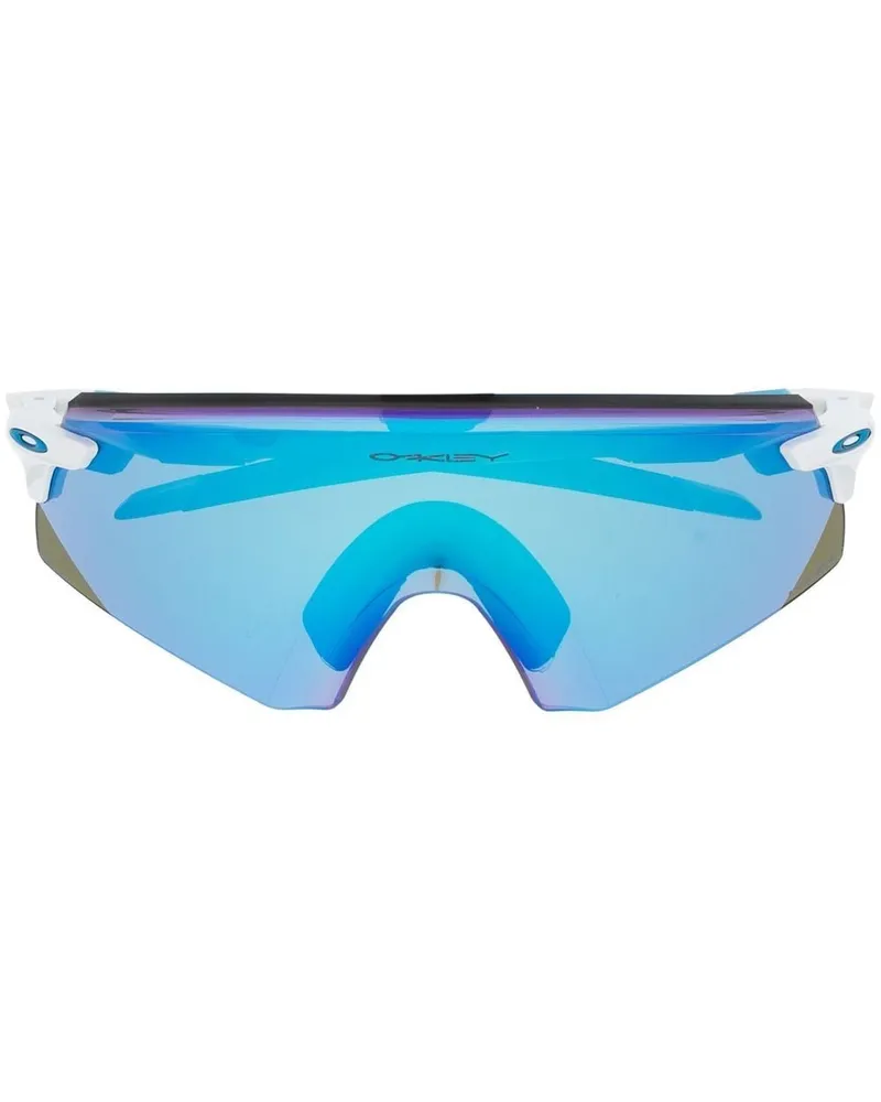 Oakley Encoder Sonnenbrille mit Shield-Gestell - Weiß Weiß