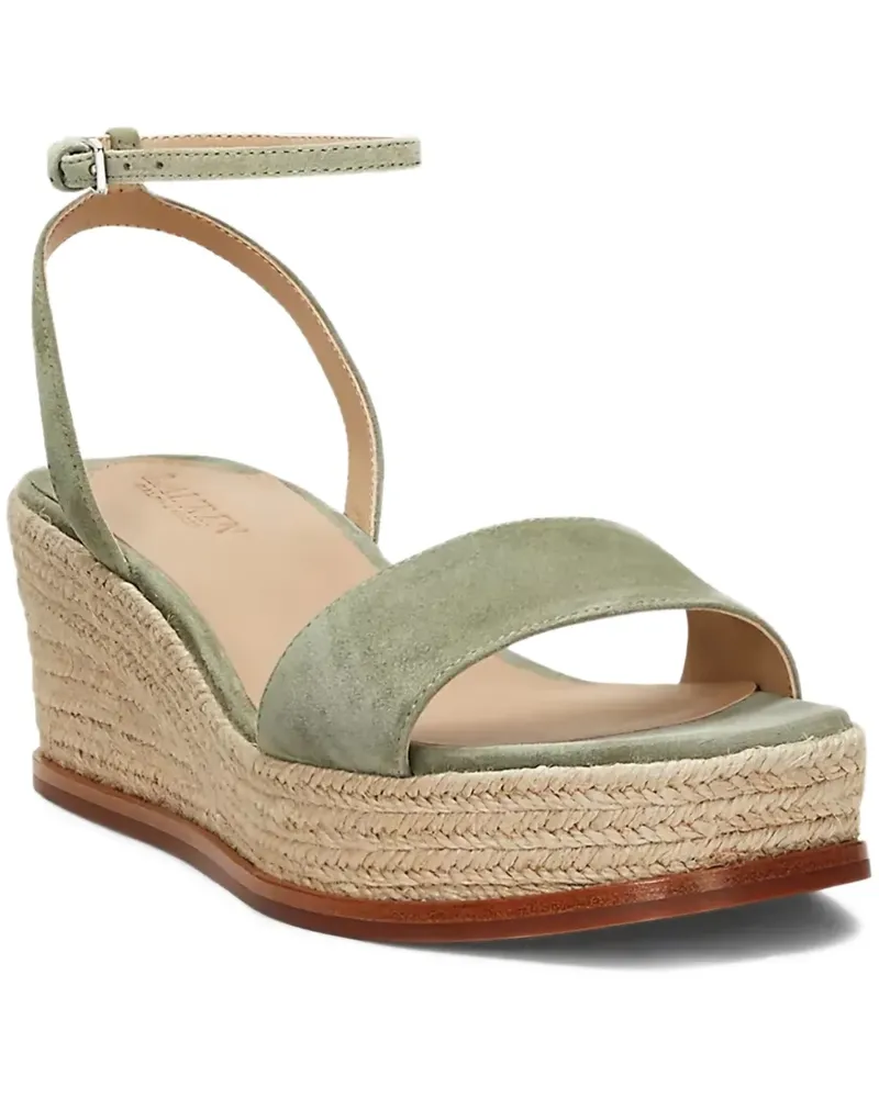 Ralph Lauren Espadrilles aus Wildleder - Grün Grün
