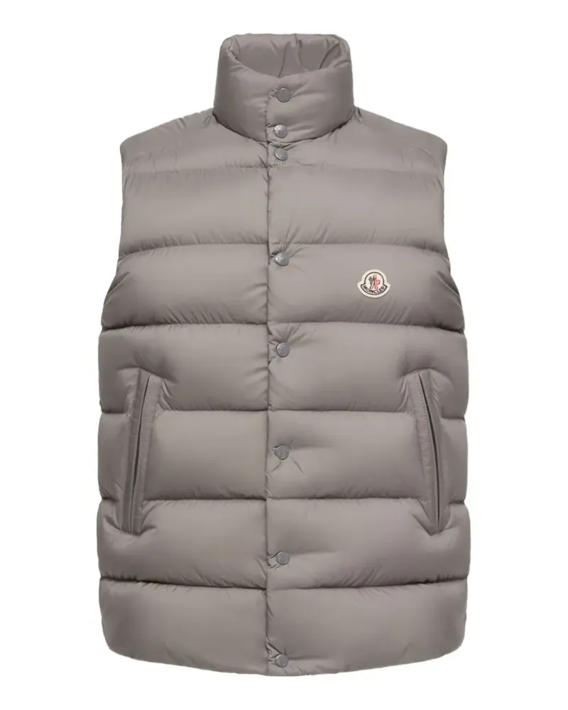Moncler Gesteppte Tibb Weste - Grau Grau