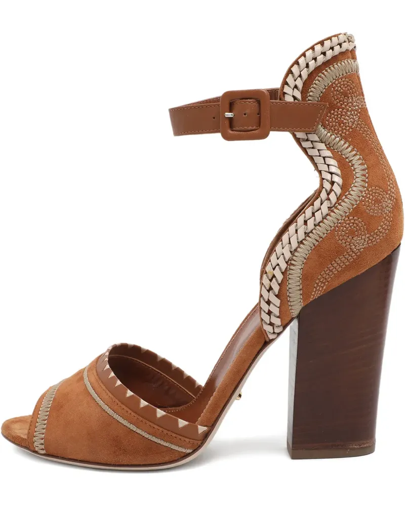 Sergio Rossi Pumps mit Knöchelriemen - Braun Braun