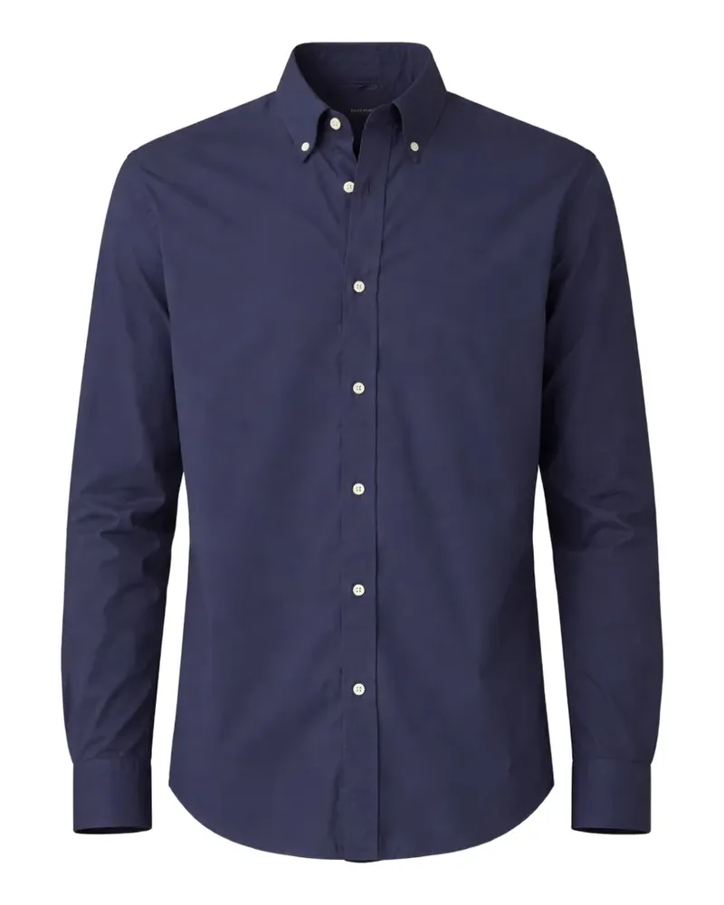 Officine Generale Hemd aus Popeline - Blau Blau