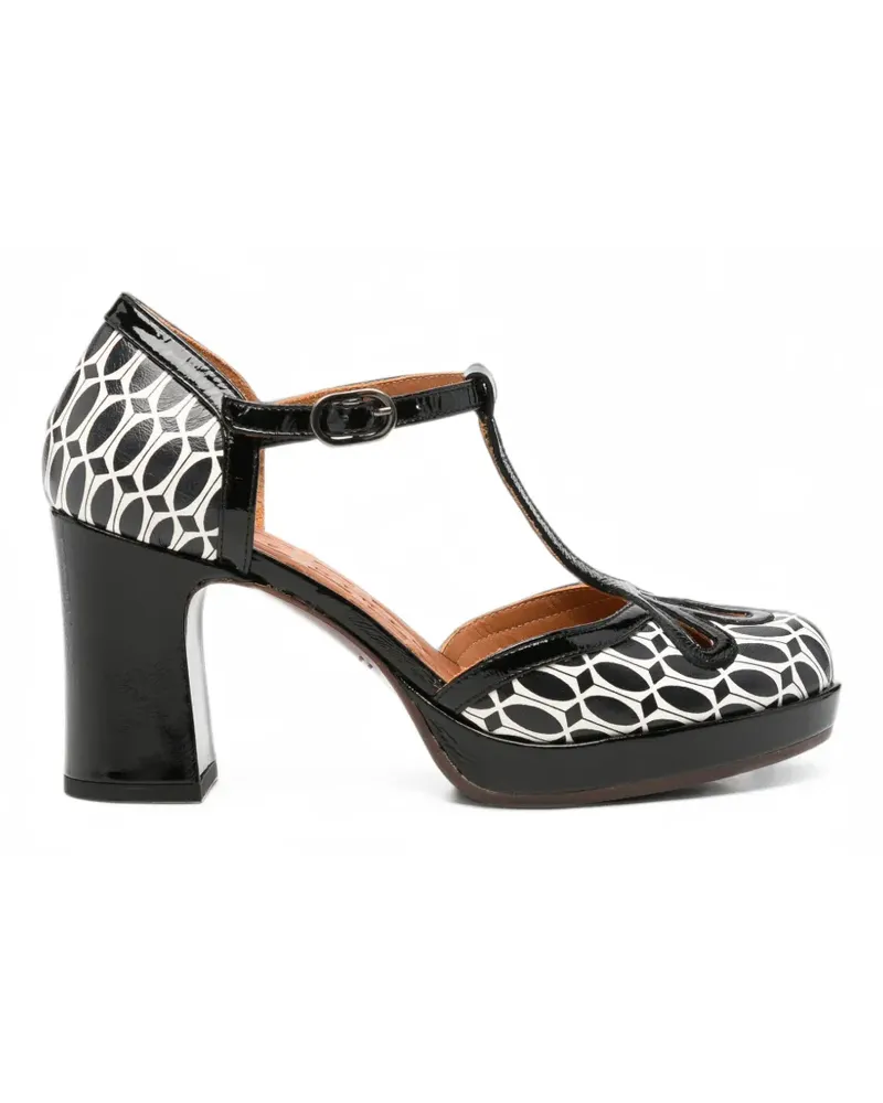 Chie Mihara Damiela Pumps mit geometrischem Print - Schwarz Schwarz