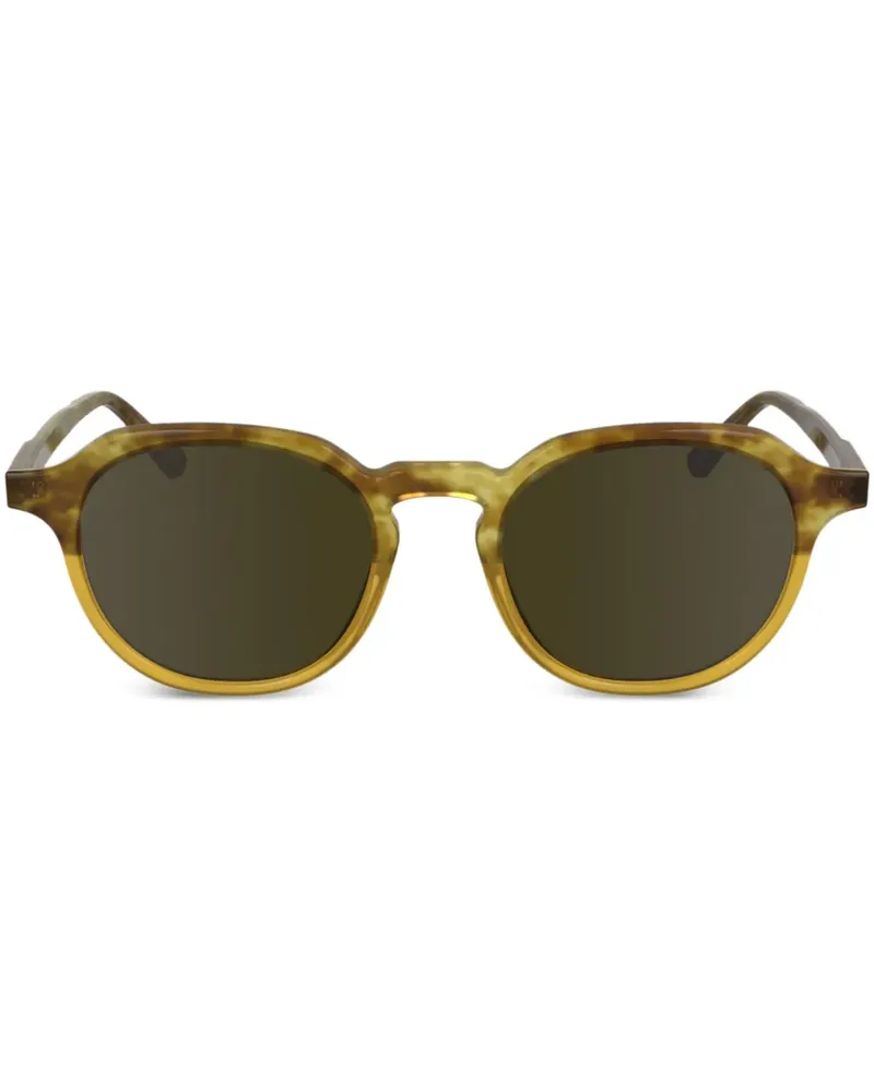 Calvin Klein Sonnenbrille mit Panto-Gestell - Braun Braun